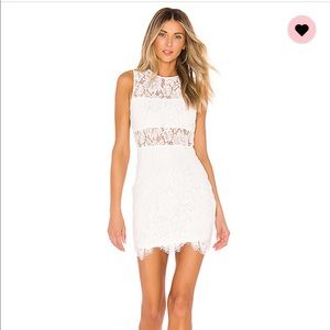 Superdown White mini dress